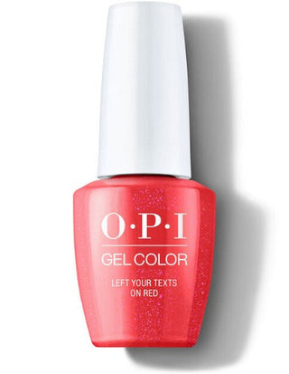 OPI Gel Polish - - SO10 Left Your Texts On Red