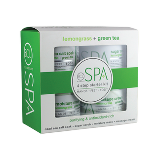 BCL SPA 4 Step Starter Kit - Lemongrass + Green Tea