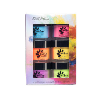 Nitro Dipping Powder - Punkie Perfect Neon Collection - Powder (6 Colors)