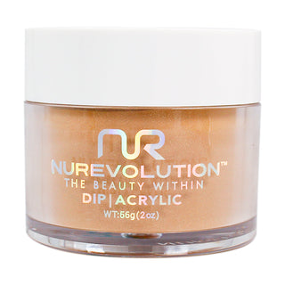 NuRevolution - 204 Satsuma / Dip/Acrylic Powder